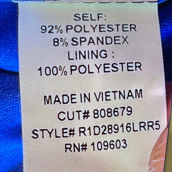 Rabbit Rabbit Rabbit Royal Blue Lace Dress - Picture 6 of 6